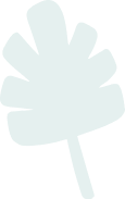 Decorative leaf background element